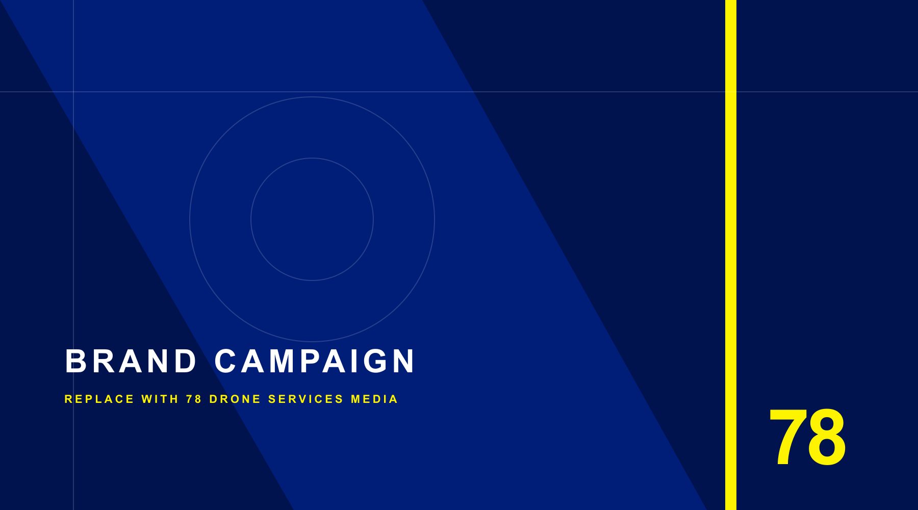 Placeholder for aerial brand campaign photography