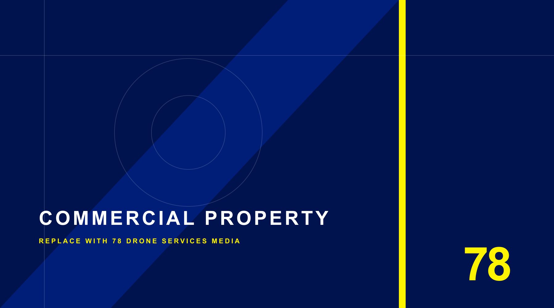 Placeholder for commercial property aerial photography